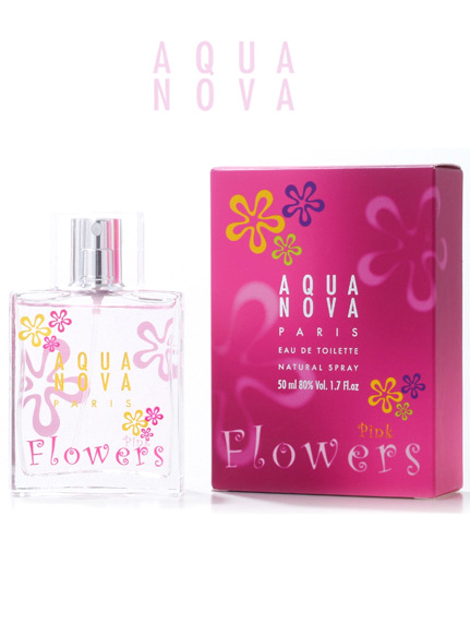 AQUA NOVA フラワーズ　ピンク